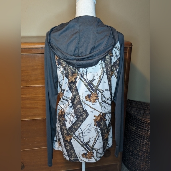 ENERGY ZONE Camo Lightweight Hunting Hoodie - Picture 3 of 11